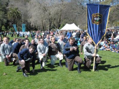 Re-enactment of the first game of Rugby, 2011